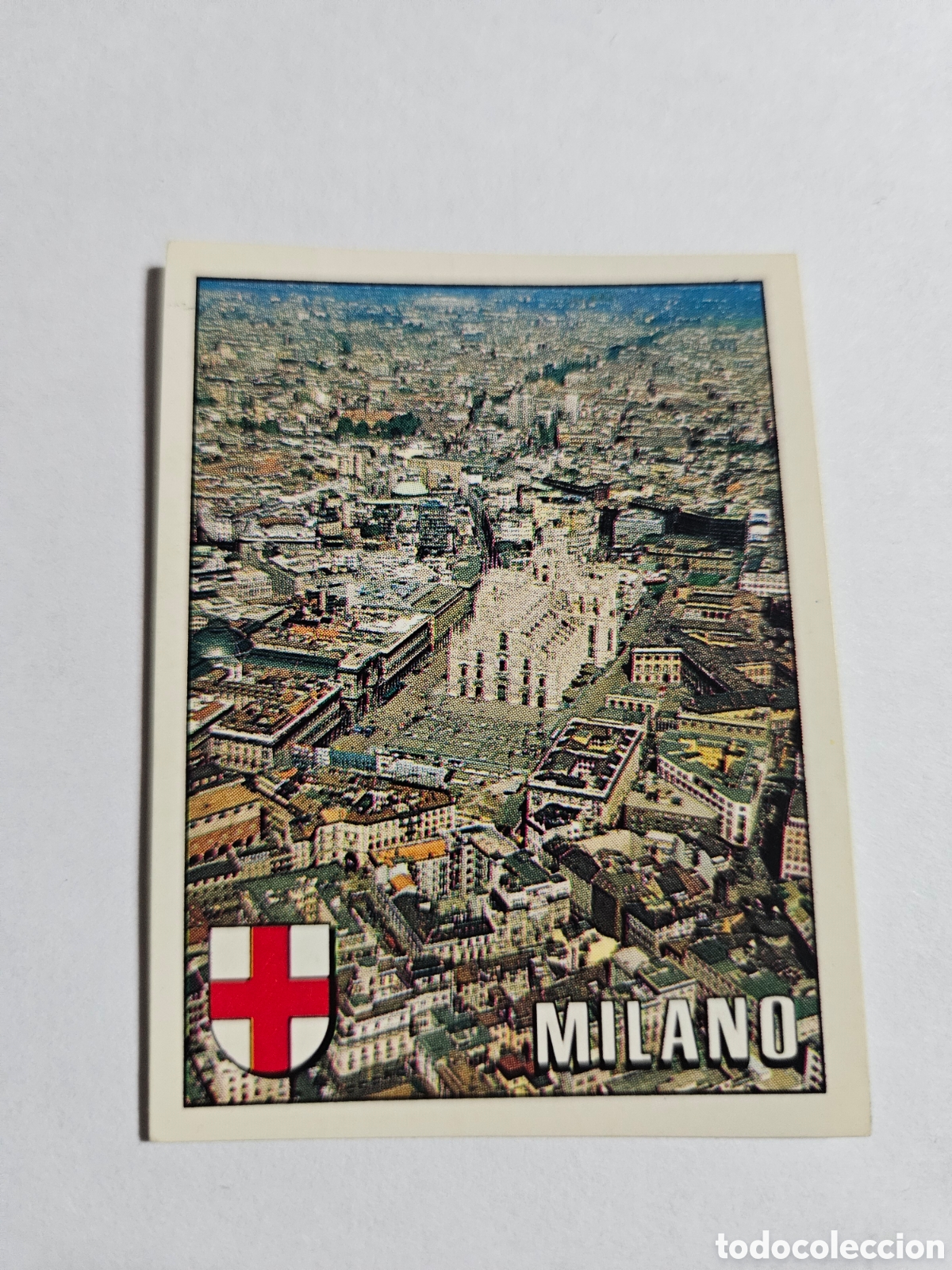 Cromos de F&uacute;tbol: Cromo mundial italia 1990 90 Panini Ciudad Milano n 21