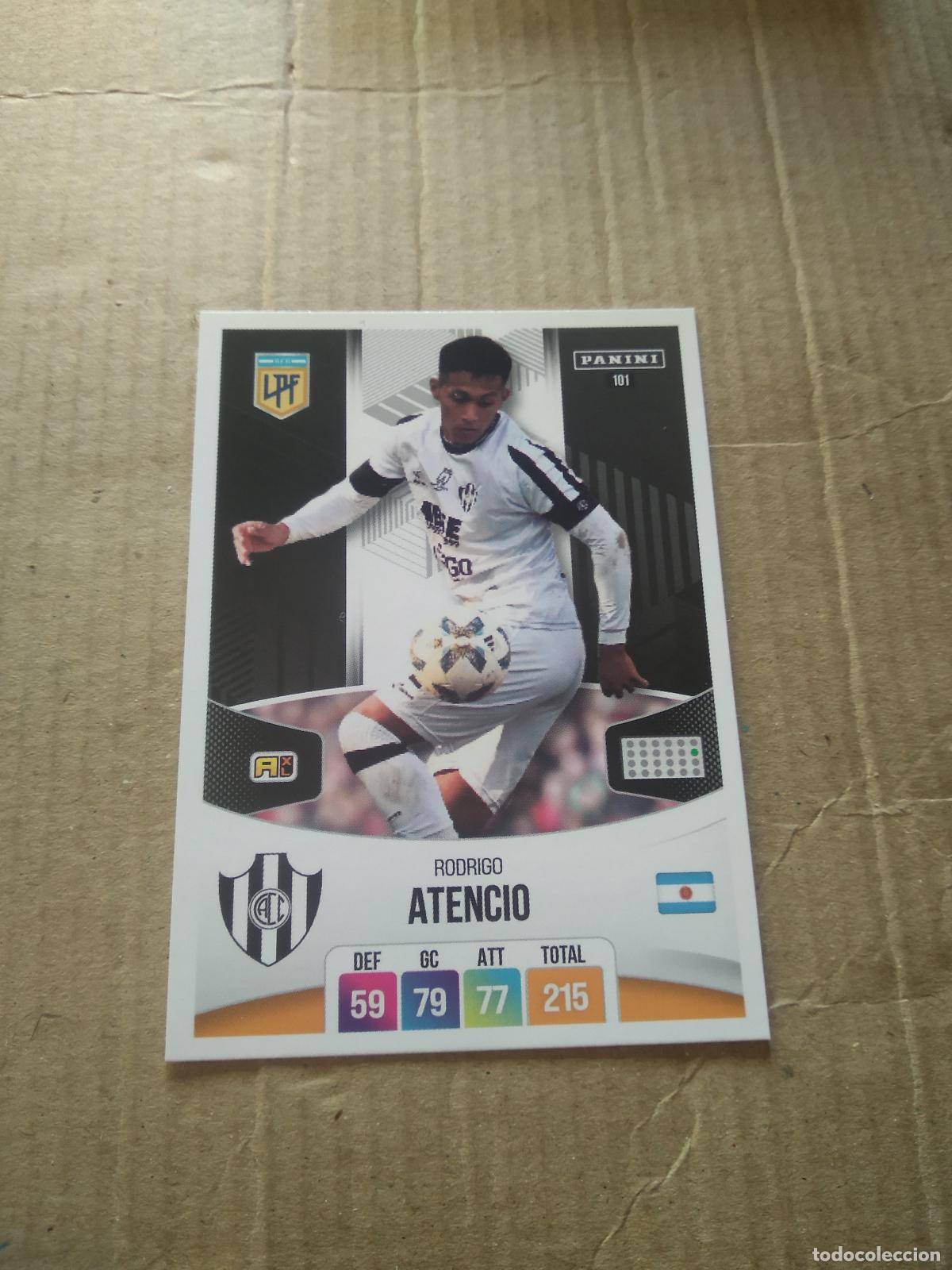 Cromos de F&uacute;tbol: 101 RODRIGO ATENCIO CENTRAL CORDOBA CROMO FUTBOL ARGENTINO PANINI LIGA ARGENTINA 2024 ADRENALYN