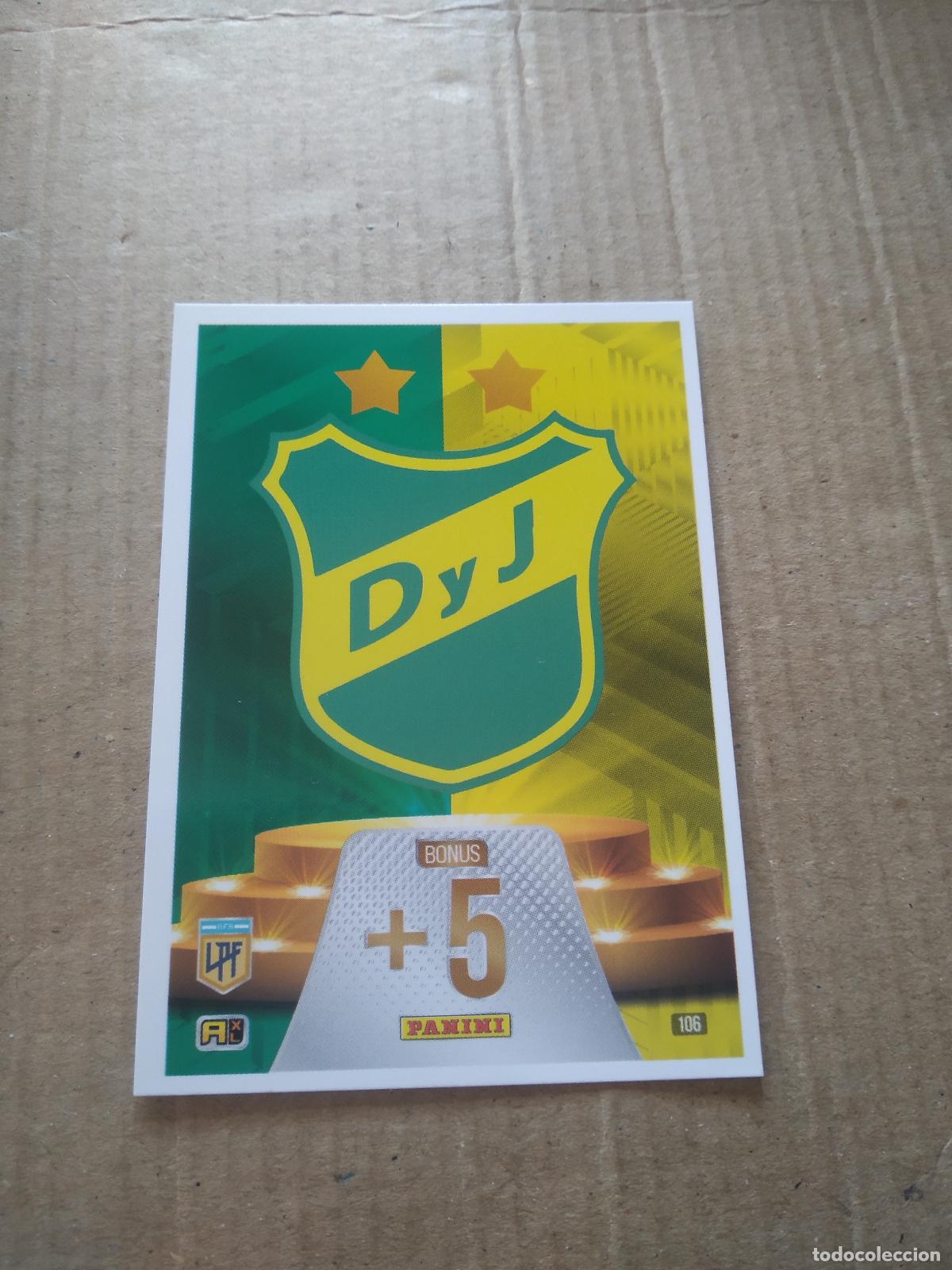 Cromos de F&uacute;tbol: 106 ESCUDO DEFENSA Y JUSTICIA CROMO FUTBOL ARGENTINO PANINI LIGA ARGENTINA 2024 ADRENALYN