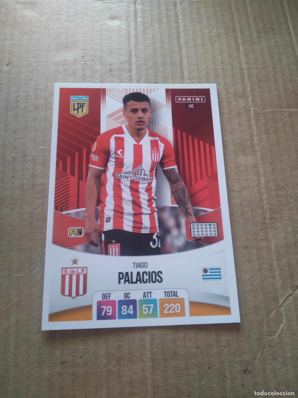 Cromos de F&uacute;tbol: 145 TIAGO PALACIOS ESTUDIANTES CROMO FUTBOL ARGENTINO PANINI LIGA ARGENTINA 2024 ADRENALYN