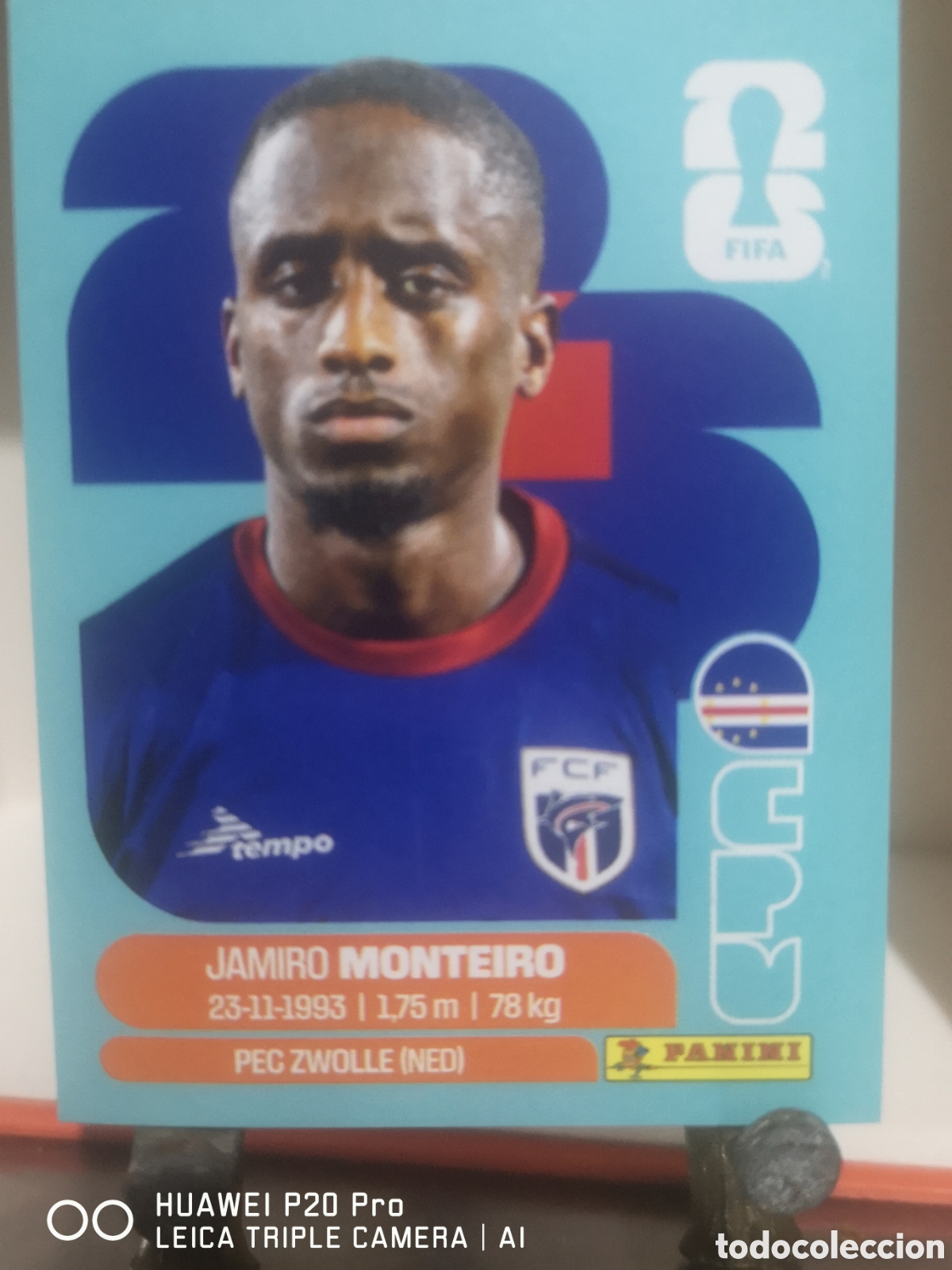 Cromos de F&uacute;tbol: FIFA WORLD CUP MUNDIAL 2026 MONTEIRO - CPV 12