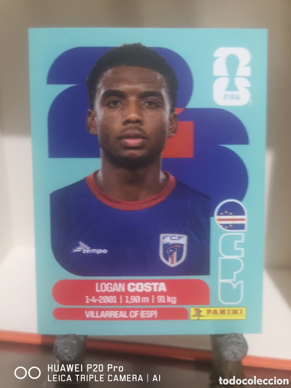 Cromos de F&uacute;tbol: FIFA WORLD CUP MUNDIAL 2026 LOGAN COSTA - CPV 3