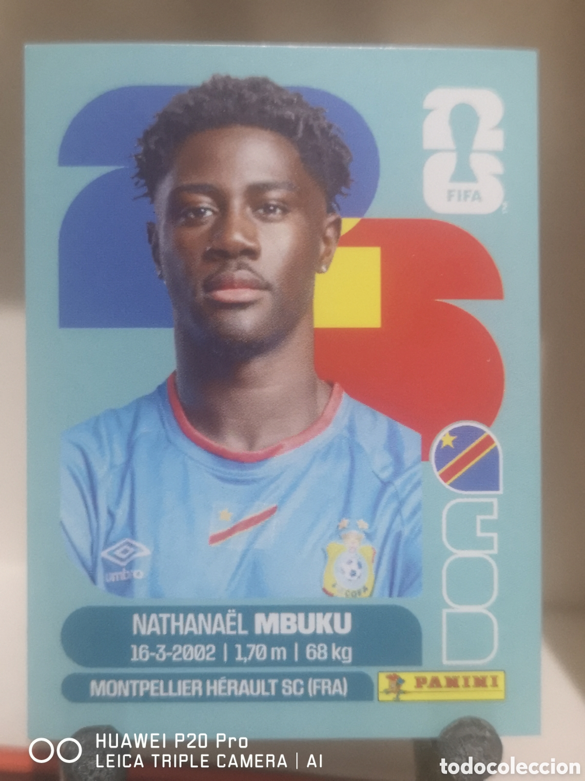 Cromos de F&uacute;tbol: FIFA WORLD CUP MUNDIAL 2026 MBUKU - COD 20