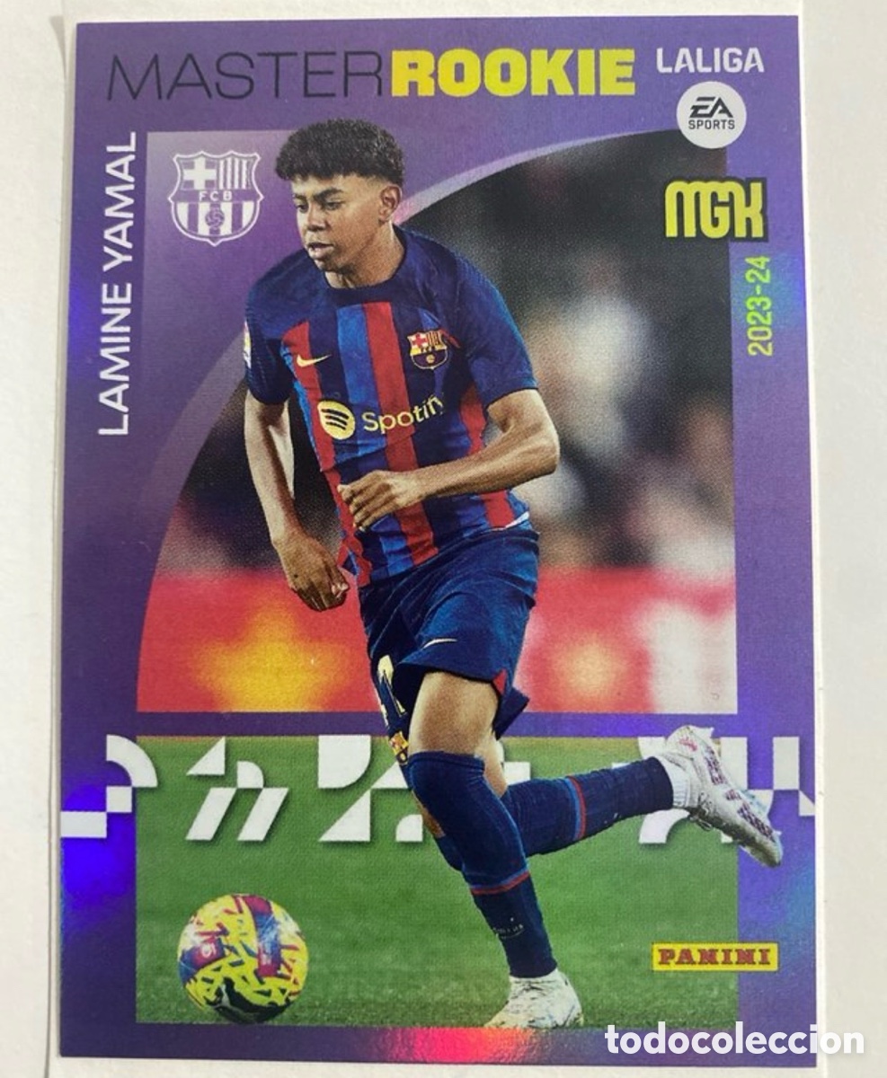 Cromos de Futebol: Lamine Yamal 423 Master Rookie Megacracks 2023/24