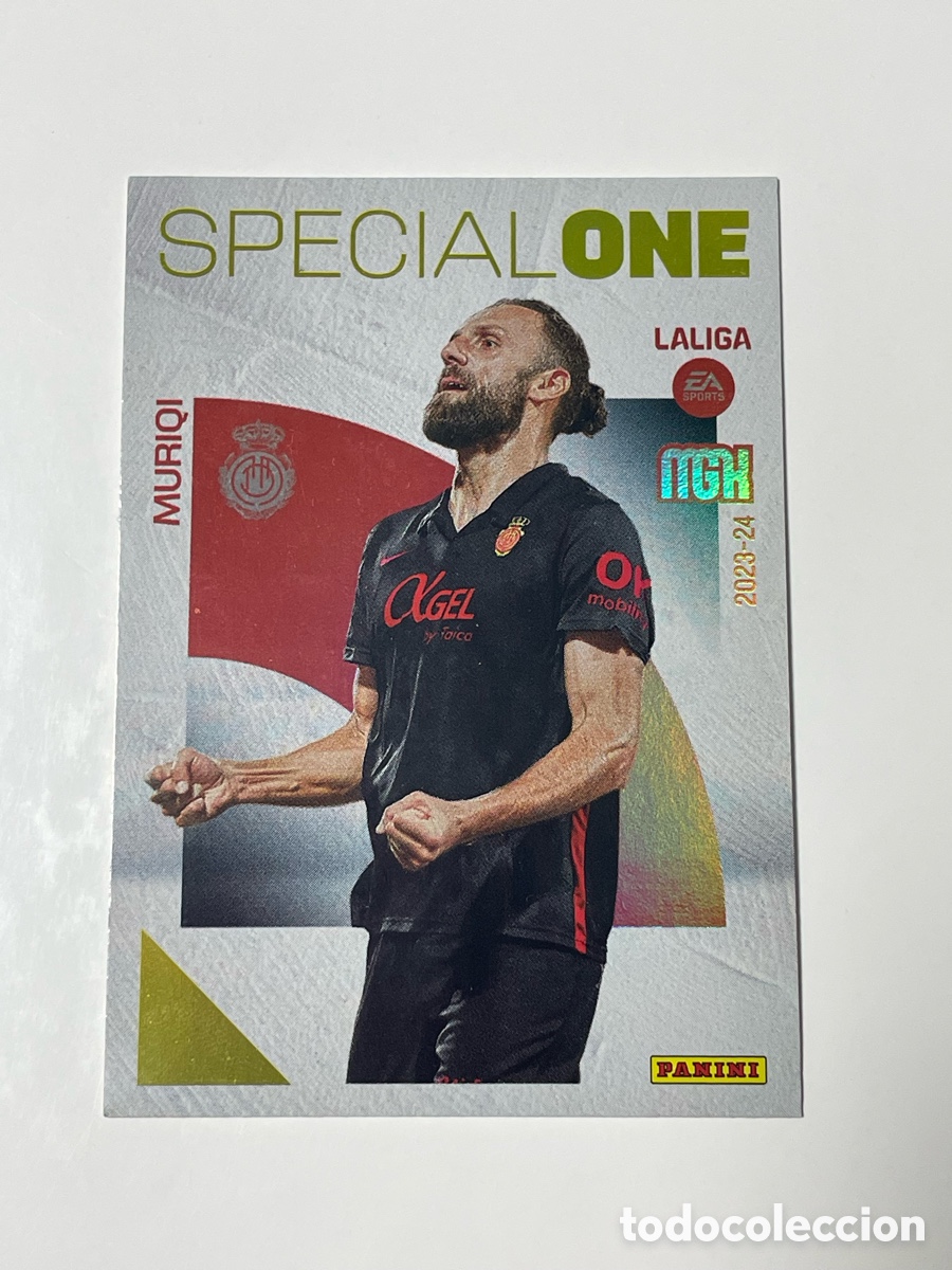 Cromos de F&uacute;tbol: Vedat Muriqi Mallorca Panini Megacracks 2023/24 Special One #400