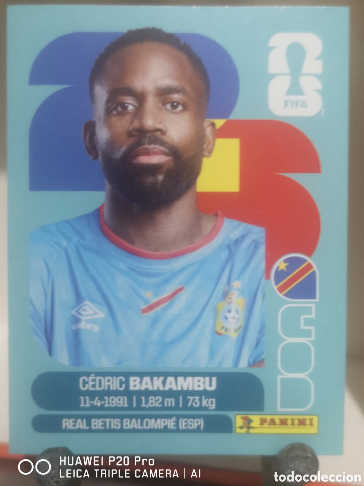 Cromos de F&uacute;tbol: FIFA WORLD CUP MUNDIAL 2026 BAKAMBU - COD 19