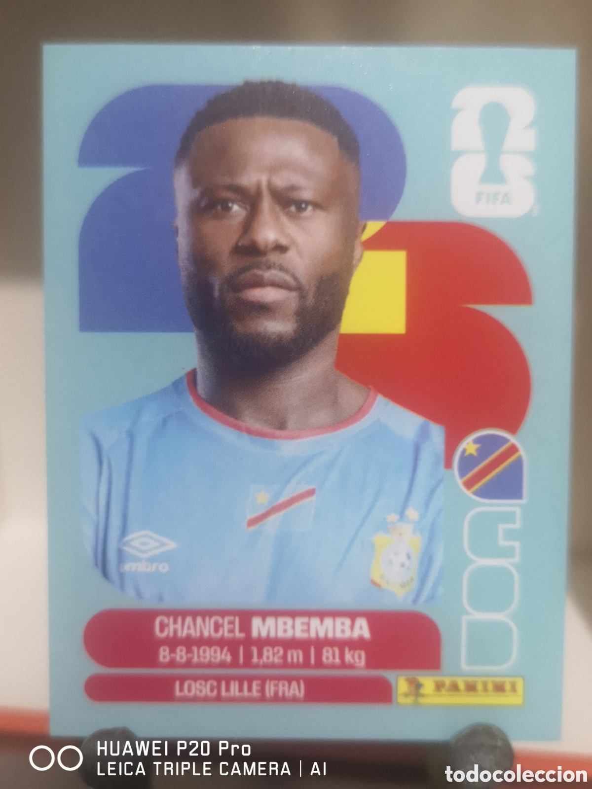 Cromos de F&uacute;tbol: FIFA WORLD CUP MUNDIAL 2026 MBEMBA - COD 6