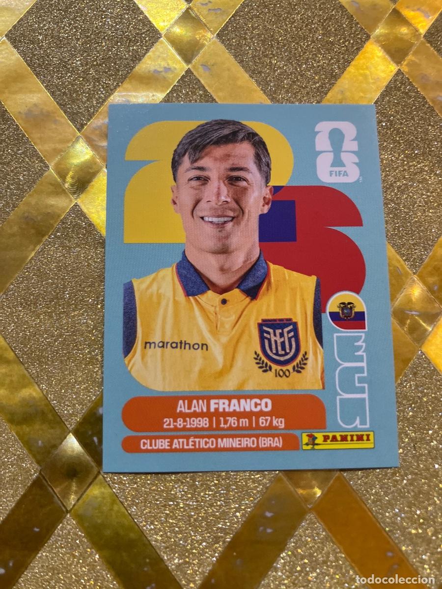 Cartes &agrave; collectionner de Football: CROMO DE F&Uacute;TBOL NUMERO ECU 10 ALAN FRANCO ECUADOR MUNDIAL 2026 MEXICO-EEUU-CANADA PANINI !