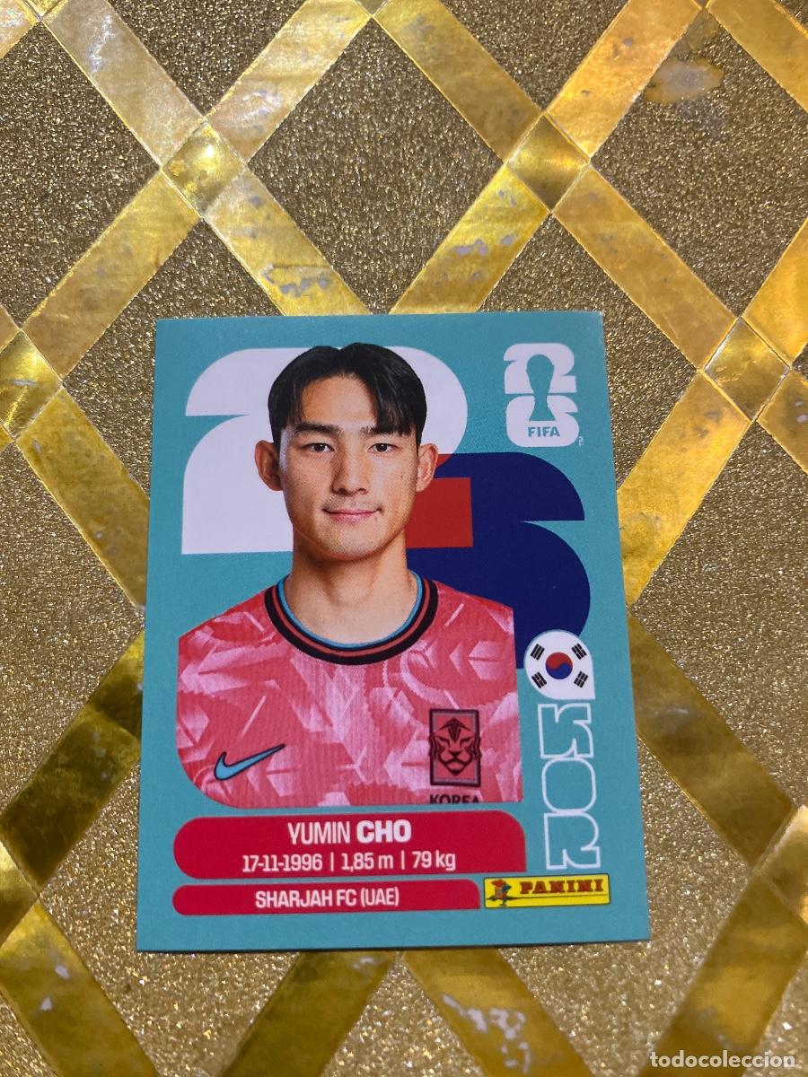 Cromos de F&uacute;tbol: CROMO DE F&Uacute;TBOL NUMERO KOR 5 YUMIN CHO COREA DEL SUR MUNDIAL 2026 MEXICO-EEUU-CANADA PANINI !