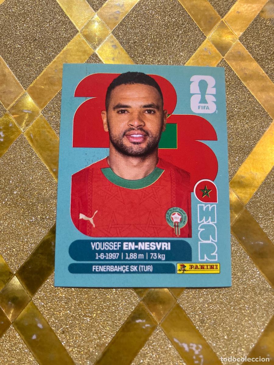 Cromos de F&uacute;tbol: CROMO DE F&Uacute;TBOL NUMERO 16 EN-NESYRI MARRUECOS MUNDIAL 2026 MEXICO-EEUU-CANADA PANINI !