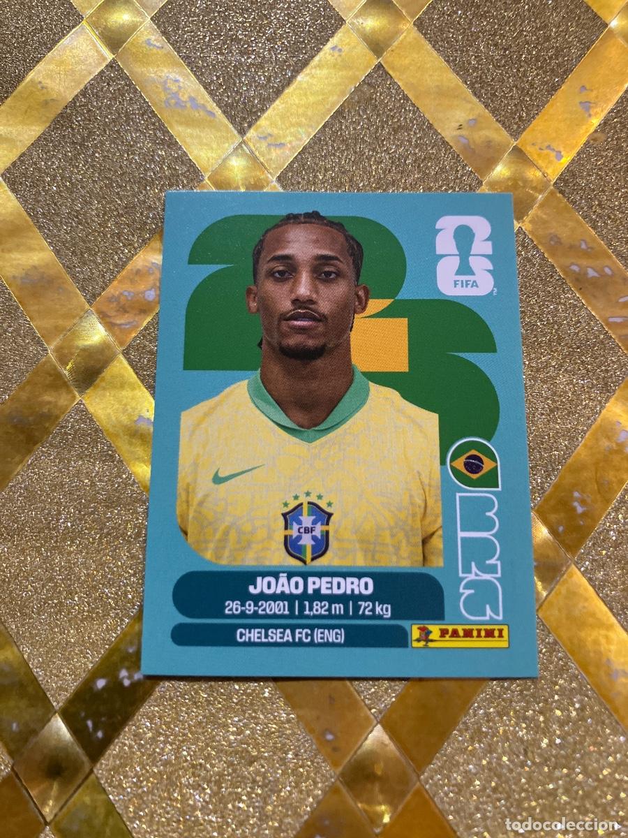 Cromos de F&uacute;tbol: CROMO DE F&Uacute;TBOL NUMERO 16 JOAO PEDRO BRASIL MUNDIAL 2026 MEXICO-EEUU-CANADA PANINI !