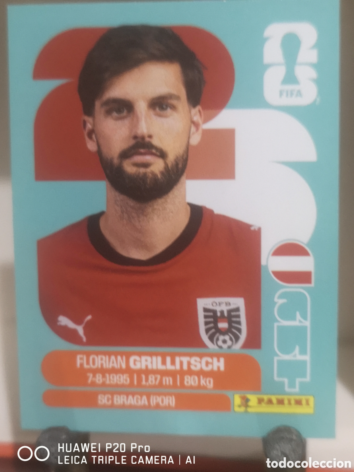 Cromos de F&uacute;tbol: FIFA WORLD CUP MUNDIAL 2026 FLORIAN GRILLITSCH - AUT 14