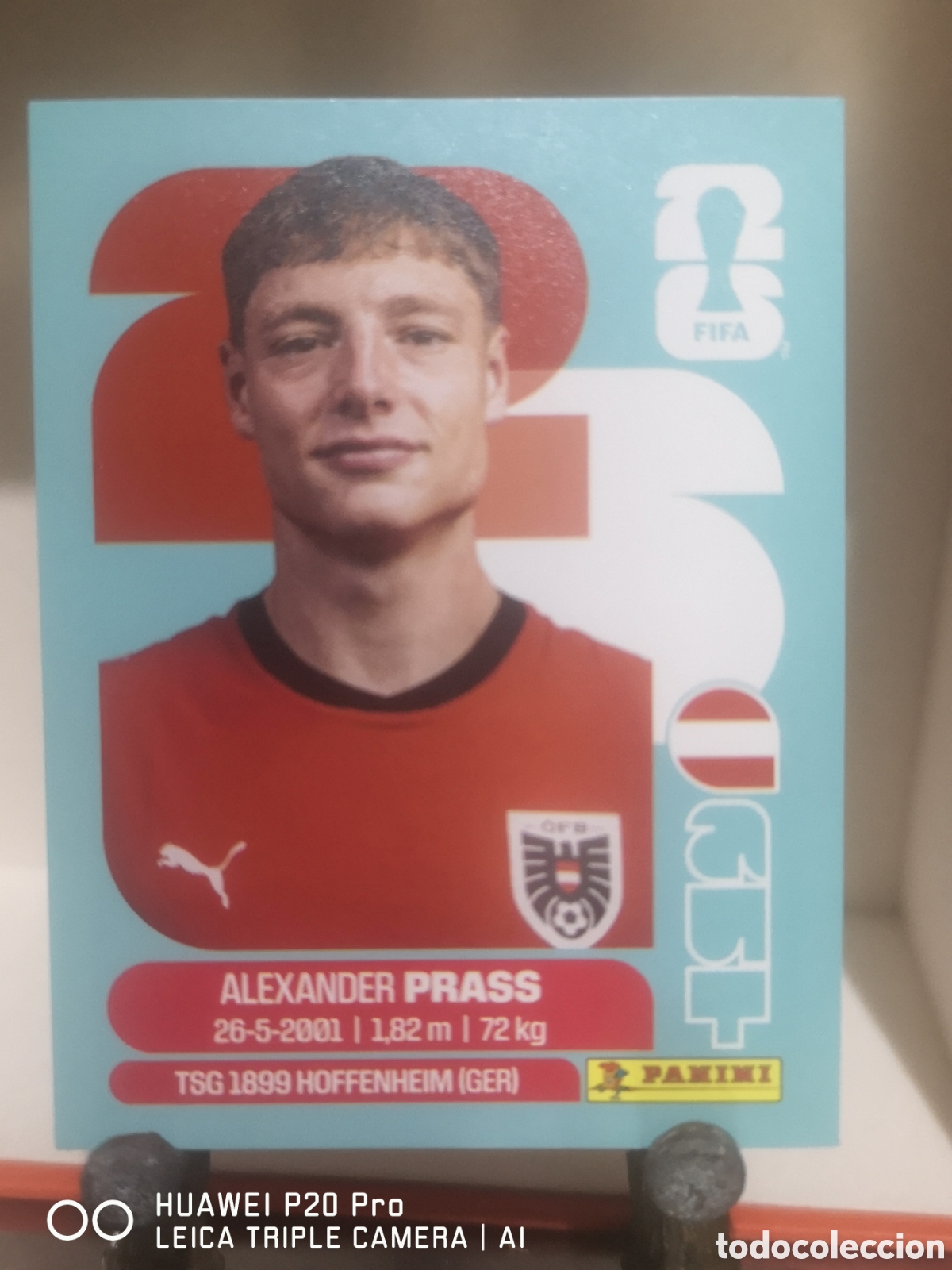 Cromos de F&uacute;tbol: FIFA WORLD CUP MUNDIAL 2026 PRASS - AUT 9