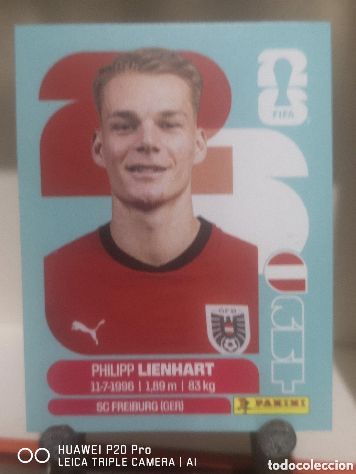 Cromos de F&uacute;tbol: FIFA WORLD CUP MUNDIAL 2026 LIENHART - AUT 6