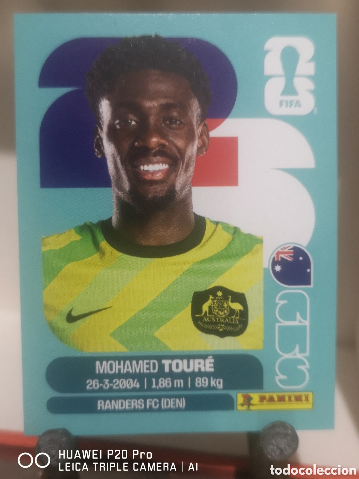 Cromos de F&uacute;tbol: FIFA WORLD CUP MUNDIAL 2026 MOHAMED TOURE - AUS 20