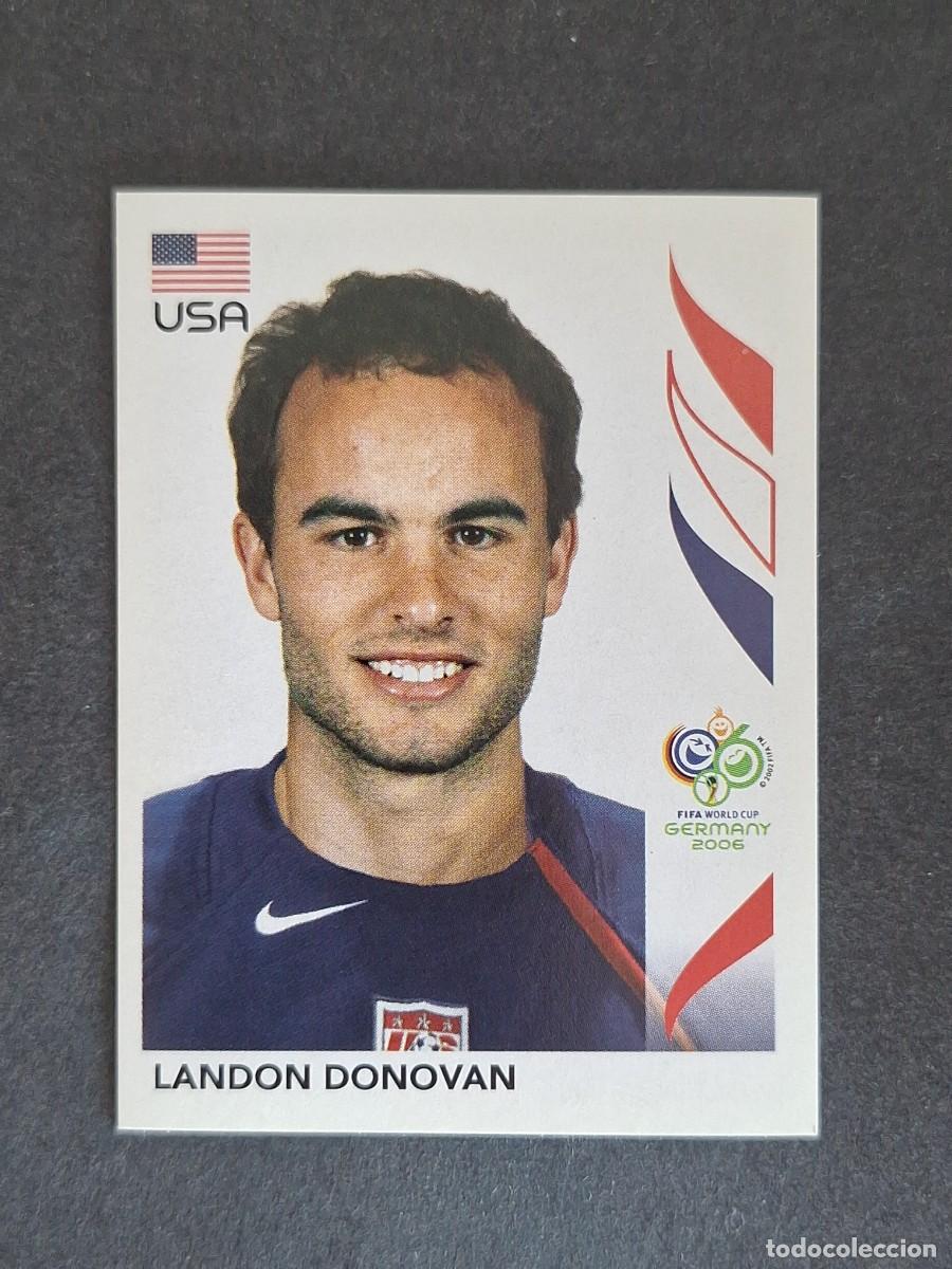 Football Stickers: L2 LANDON DONOVAN SELECCION USA 355 PANINI MUNDIAL ALEMANIA 2006 NUNCA PEGADO SIN PEGAR