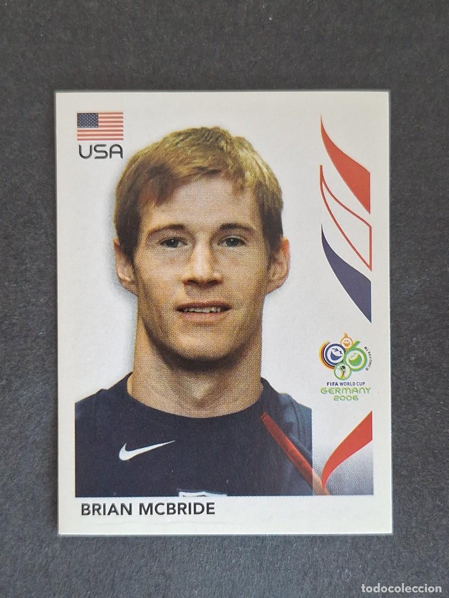 Cromos de F&uacute;tbol: L2 BRIAN MCBRIDE SELECCION USA 357 PANINI MUNDIAL ALEMANIA 2006 NUNCA PEGADO SIN PEGAR