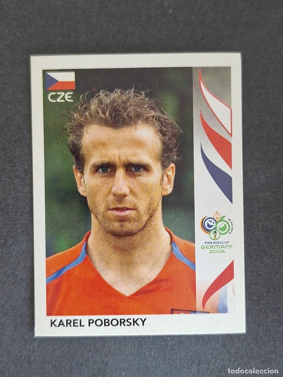 Cromos de F&uacute;tbol: L2 KAREL POBORSKY SELECCION REPUBLICA CHECA 370 PANINI MUNDIAL ALEMANIA 2006 NUNCA PEGADO SIN PEGAR