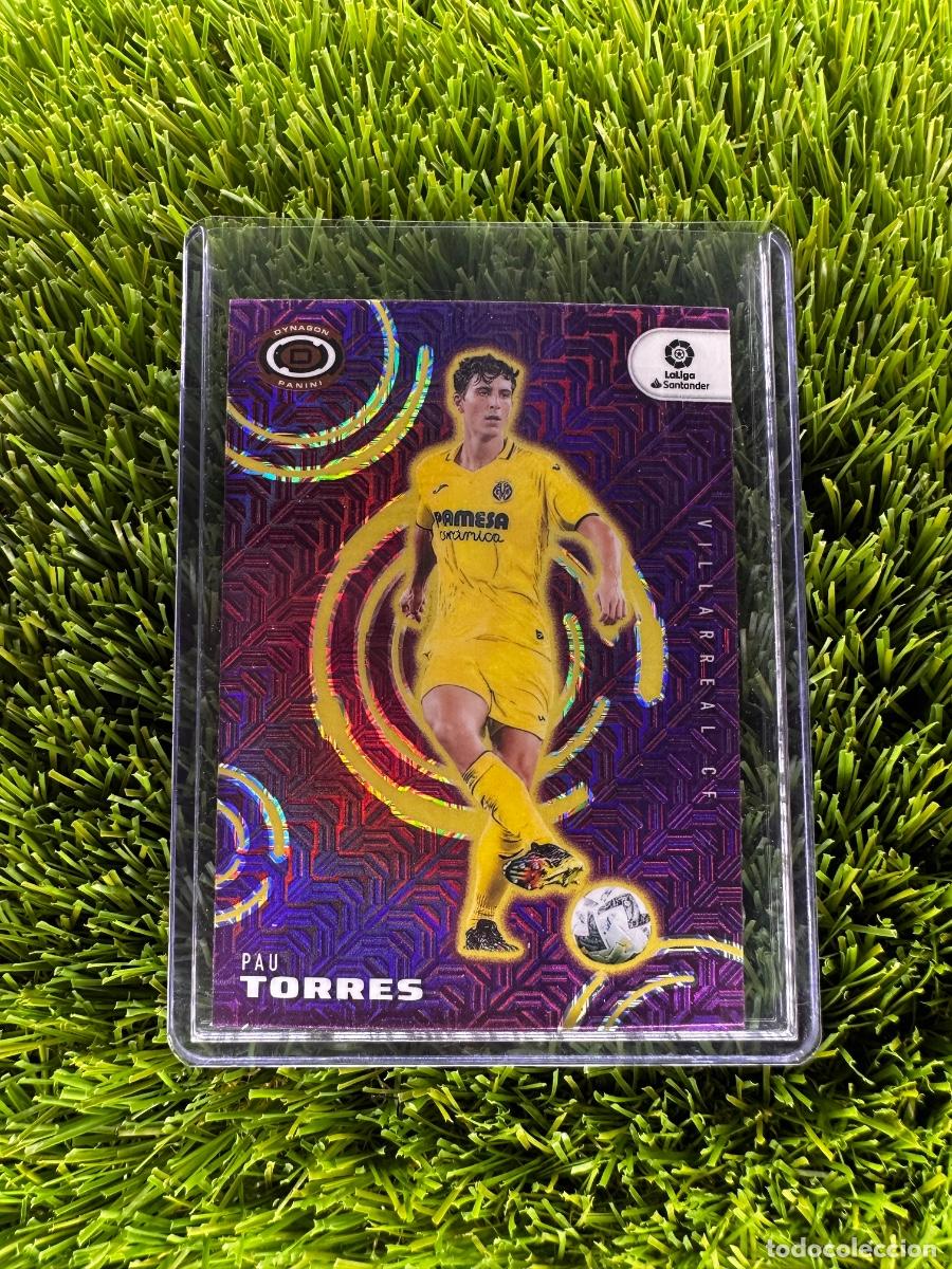 Cromos de F&uacute;tbol: N&ordm; 290 Pau Torres Dynagon Purple Mojo Villarreal CF Panini Chronicles La Liga 22 23