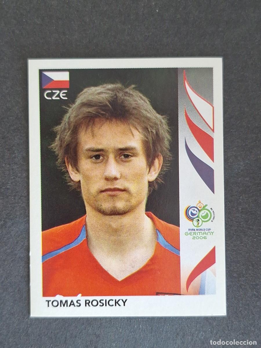 Cromos de F&uacute;tbol: L2 TOMAS ROSICKY SELECCION REPUBLICA CHECA 372 PANINI MUNDIAL ALEMANIA 2006 NUNCA PEGADO SIN PEGAR