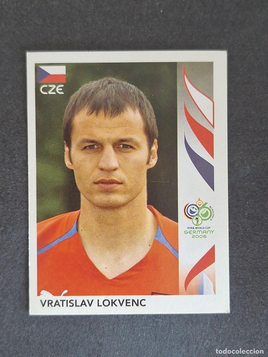 Cromos de F&uacute;tbol: L2 LOKVENC SELECCION REPUBLICA CHECA 377 PANINI MUNDIAL ALEMANIA 2006 NUNCA PEGADO SIN PEGAR