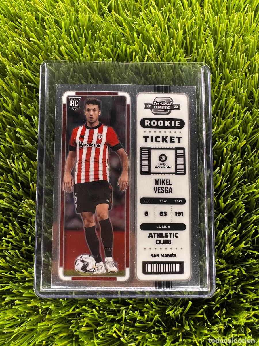 Cromos de F&uacute;tbol: N&ordm; 291 Mikel Vesga Contenders Optic Rookie Ticket Athletic Club Panini Chronicles La Liga 22 23