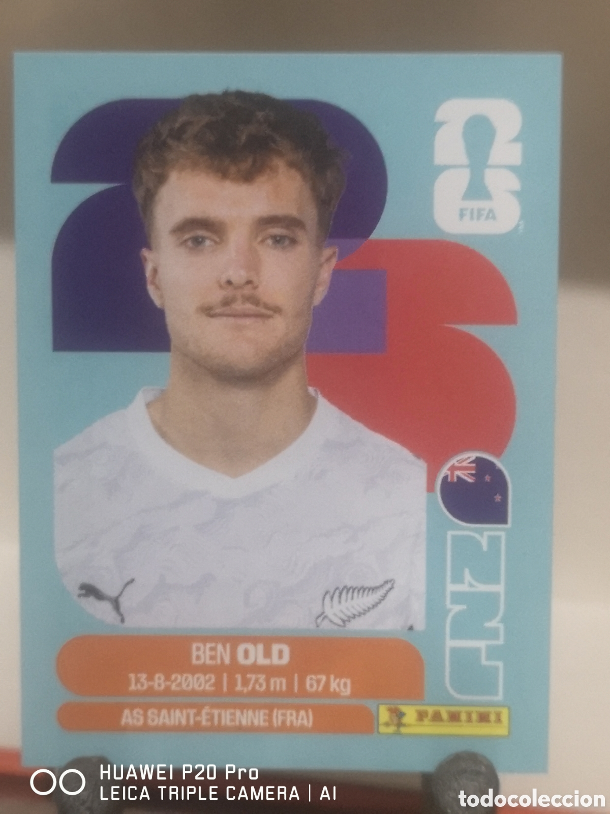 Cromos de F&uacute;tbol: FIFA WORLD CUP MUNDIAL 2026 BEN OLD - NZL 16