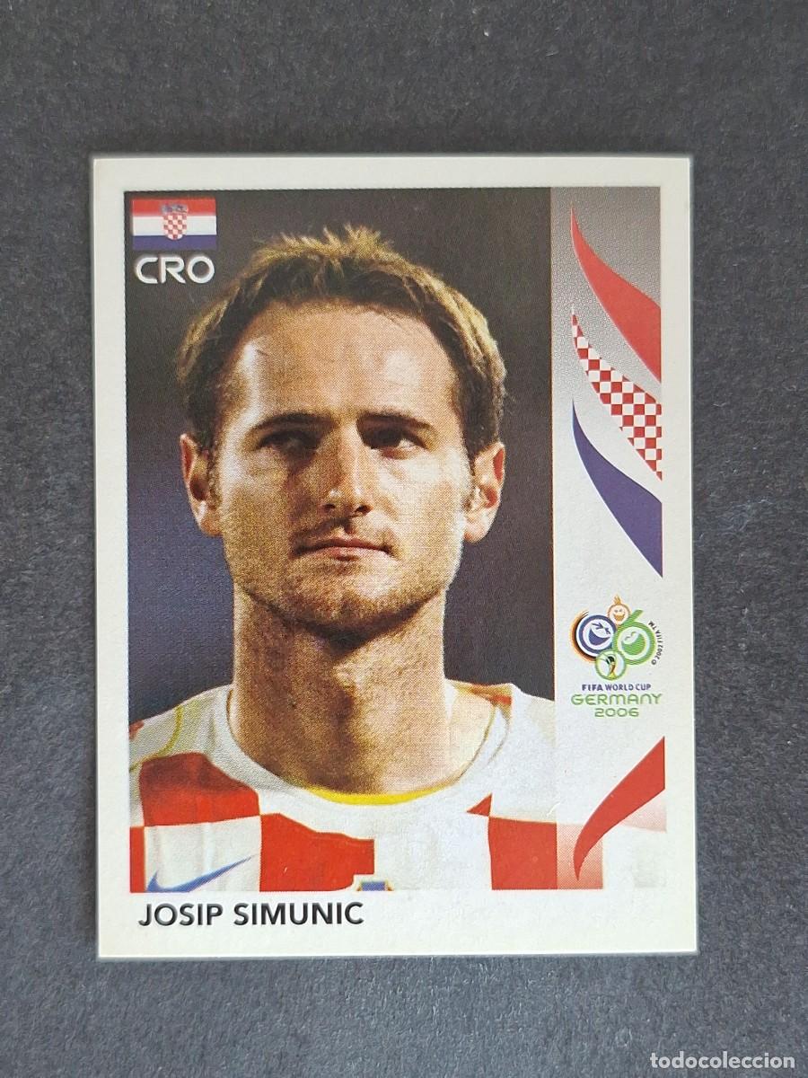 Cromos de F&uacute;tbol: L2 JOSIP SIMUNIC SELECCION CROACIA 402 PANINI MUNDIAL ALEMANIA 2006 NUNCA PEGADO SIN PEGAR
