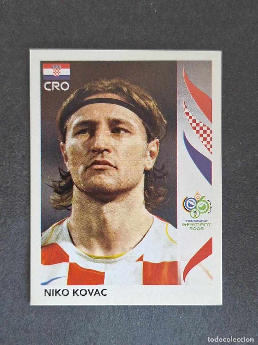 Cromos de F&uacute;tbol: L2 NIKO KOVAC SELECCION CROACIA 406 PANINI MUNDIAL ALEMANIA 2006 NUNCA PEGADO SIN PEGAR