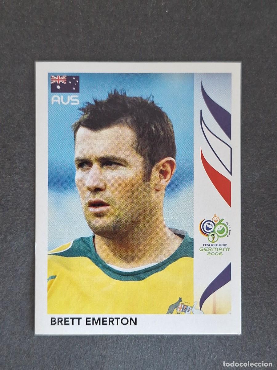 Cromos de F&uacute;tbol: L2 BRETT EMERTON SELECCION AUSTRALIA 425 PANINI MUNDIAL ALEMANIA 2006 NUNCA PEGADO SIN PEGAR