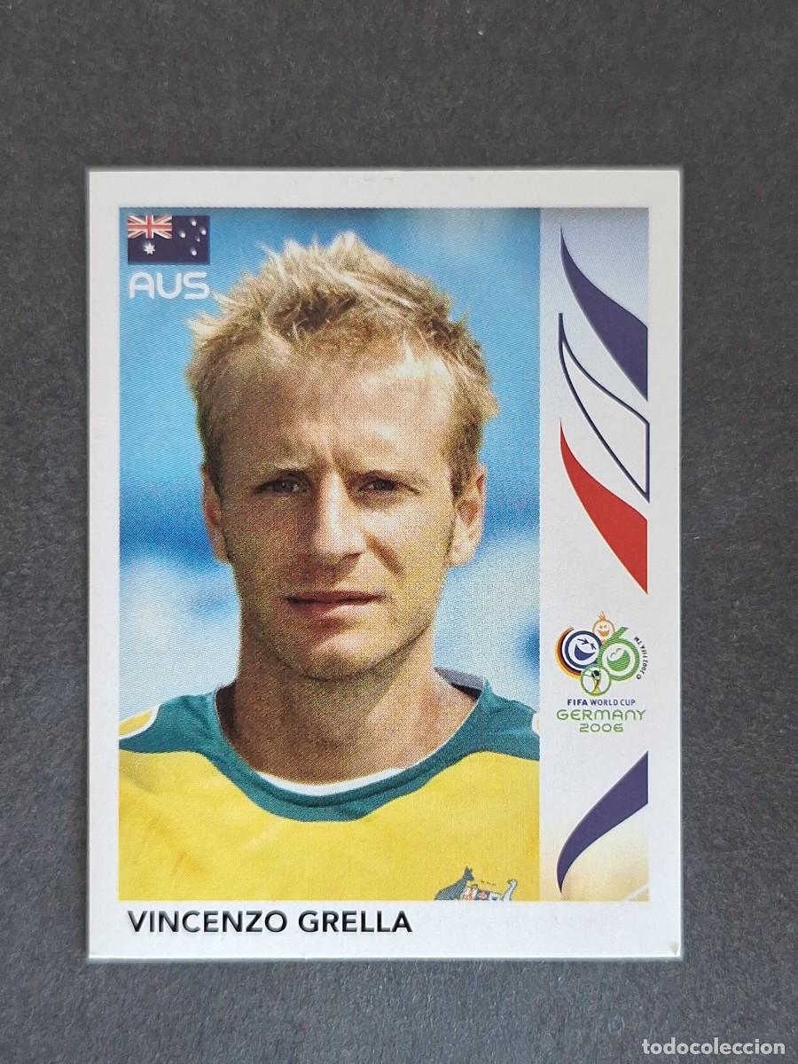 Cromos de F&uacute;tbol: L2 VINCENZO GRELLA SELECCION AUSTRALIA 426 PANINI MUNDIAL ALEMANIA 2006 NUNCA PEGADO SIN PEGAR