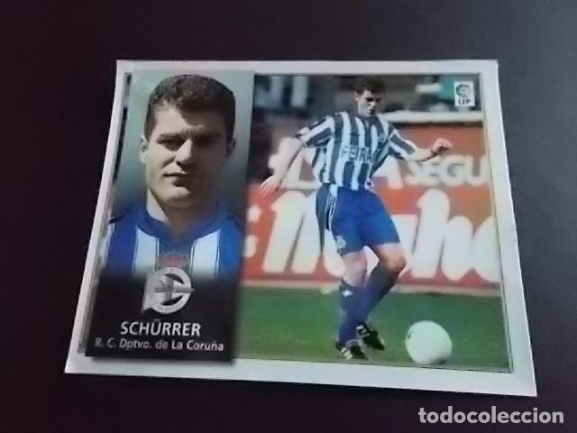 Cromos de F&uacute;tbol: SCHURRER DEPORTIVO ESTE 98-99 FICHAJE N&ordm;19 RECORTADO