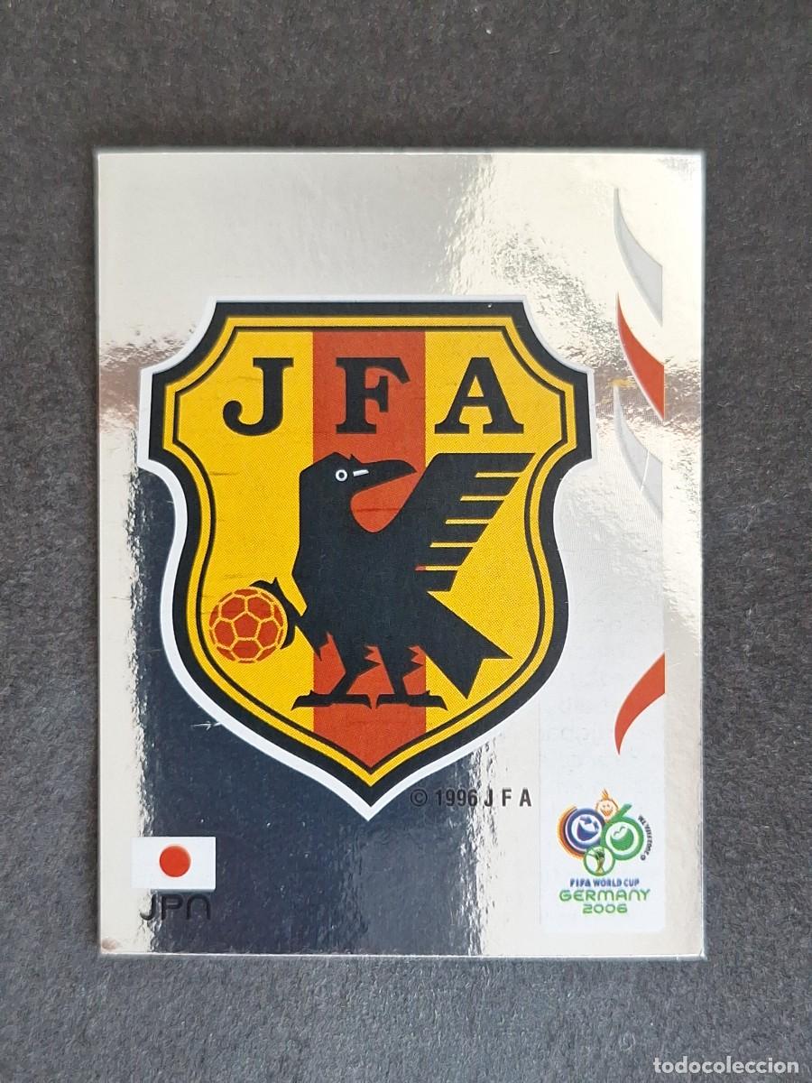 Cromos de F&uacute;tbol: L2 ESCUDO SELECCION JAPON 435 PANINI MUNDIAL ALEMANIA 2006 NUNCA PEGADO SIN PEGAR