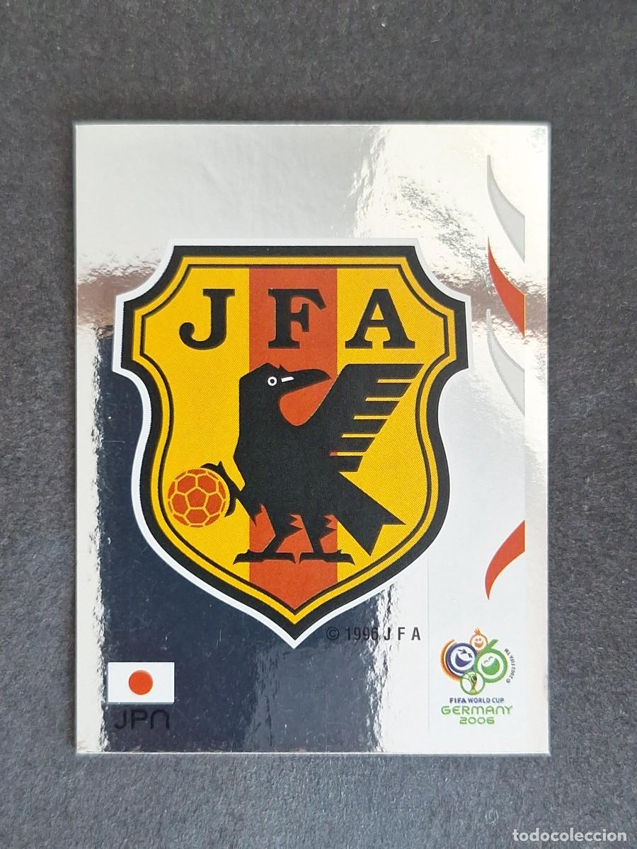 Cromos de F&uacute;tbol: L2 ESCUDO SELECCION JAPON 435 PANINI MUNDIAL ALEMANIA 2006 NUNCA PEGADO SIN PEGAR