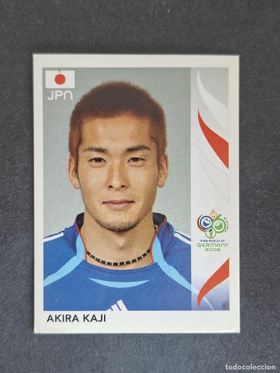 Cromos de F&uacute;tbol: L2 AKIRA KAJI SELECCION JAPON 438 PANINI MUNDIAL ALEMANIA 2006 NUNCA PEGADO SIN PEGAR