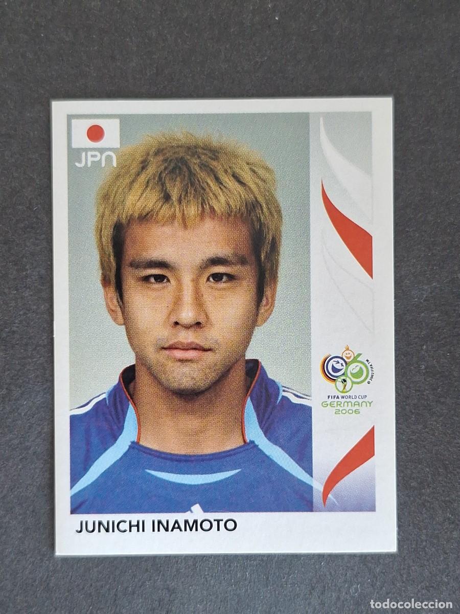 Cromos de F&uacute;tbol: L2 JUNICHI INAMOTO SELECCION JAPON 445 PANINI MUNDIAL ALEMANIA 2006 NUNCA PEGADO SIN PEGAR