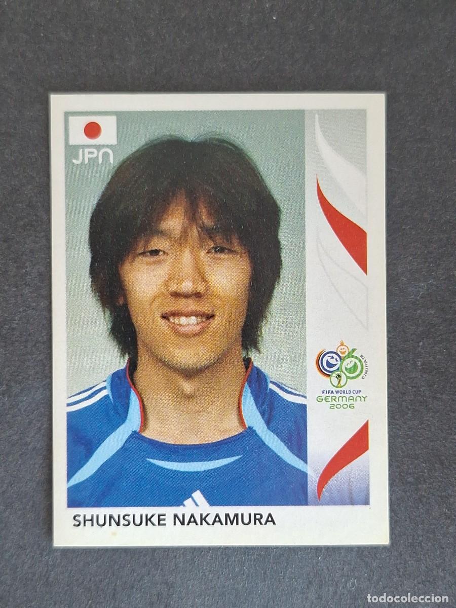 Cromos de F&uacute;tbol: L2 SHUNSUKE NAKAMURA SELECCION JAPON 446 PANINI MUNDIAL ALEMANIA 2006 NUNCA PEGADO SIN PEGAR