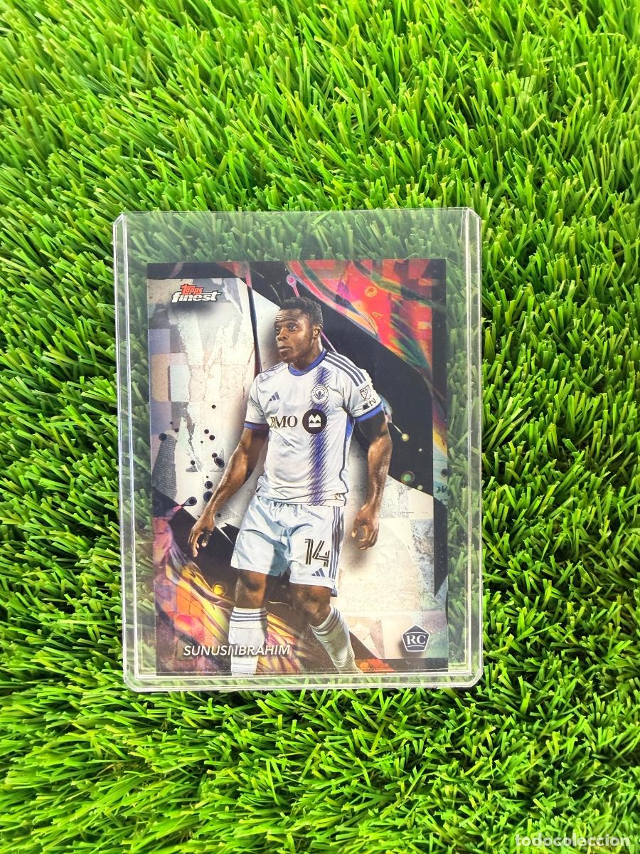 Cromos de F&uacute;tbol: N&ordm; 184 Sunusi Ibrahim Uncommon CF Montreal Topps Finest MLS 23 24