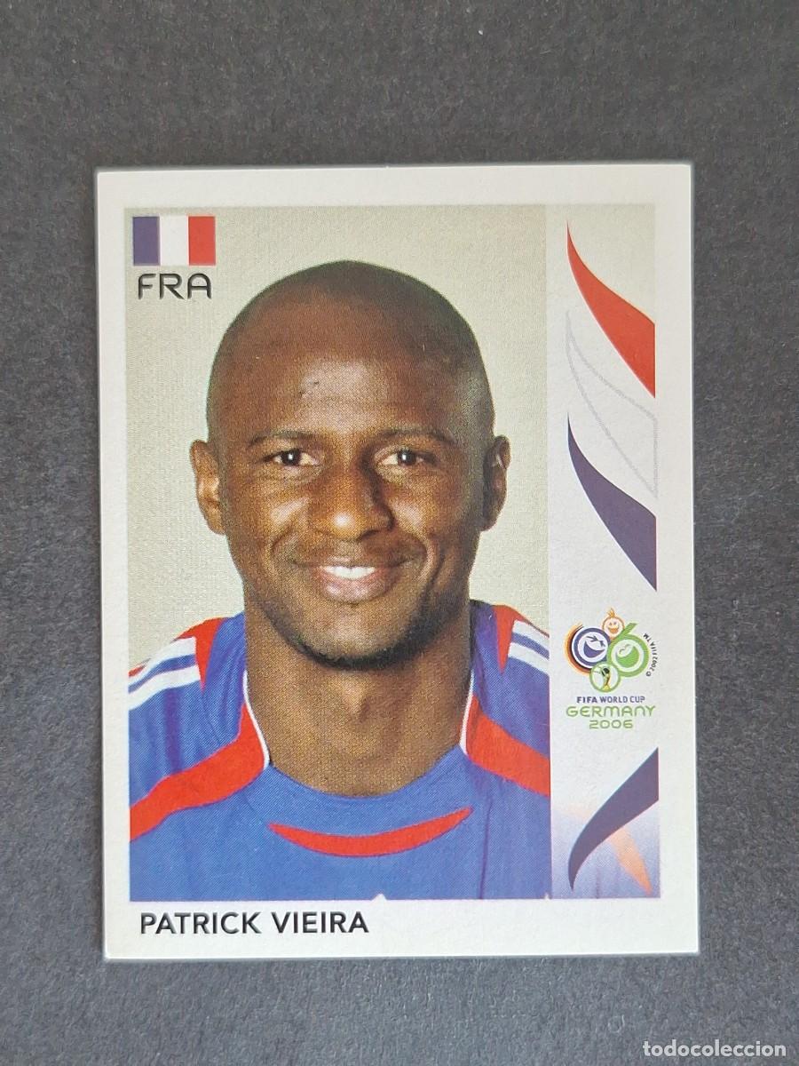 Cromos de F&uacute;tbol: L2 PATRICK VIEIRA SELECCION FRANCIA 466 PANINI MUNDIAL ALEMANIA 2006 NUNCA PEGADO SIN PEGAR