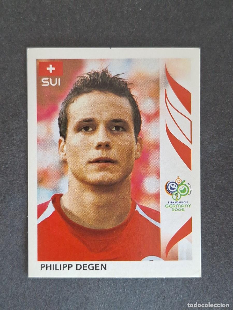 Cromos de F&uacute;tbol: L2 PHILIPP DEGEN SELECCION SUIZA 476 PANINI MUNDIAL ALEMANIA 2006 NUNCA PEGADO SIN PEGAR