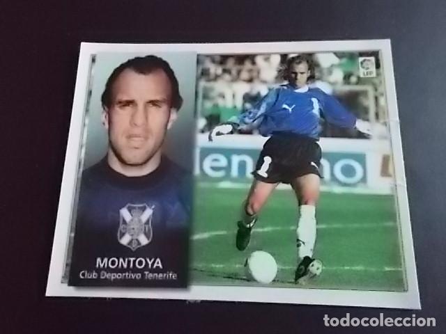 Cromos de F&uacute;tbol: MONTOYA TENERIFE ESTE 98-99 FICHAJE N&ordm;16 RECORTADO