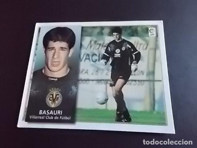 Cromos de F&uacute;tbol: BASAURI VILLARREAL ESTE 98-99 FICHAJE N&ordm;17 RECORTADO