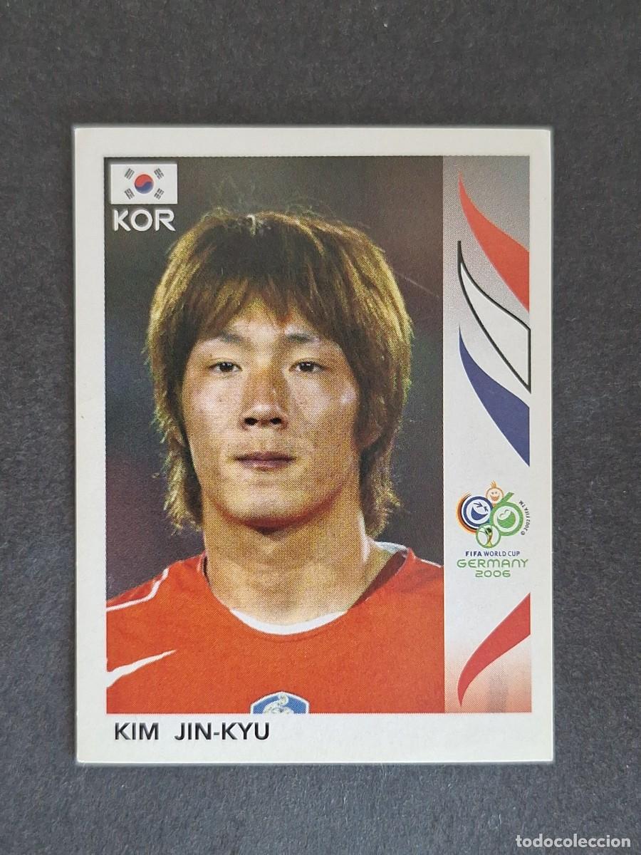 Cromos de F&uacute;tbol: L2 KIM JIN-KYU SELECCION KOREA DEL SUR 498 PANINI MUNDIAL ALEMANIA 2006 NUNCA PEGADO SIN PEGAR