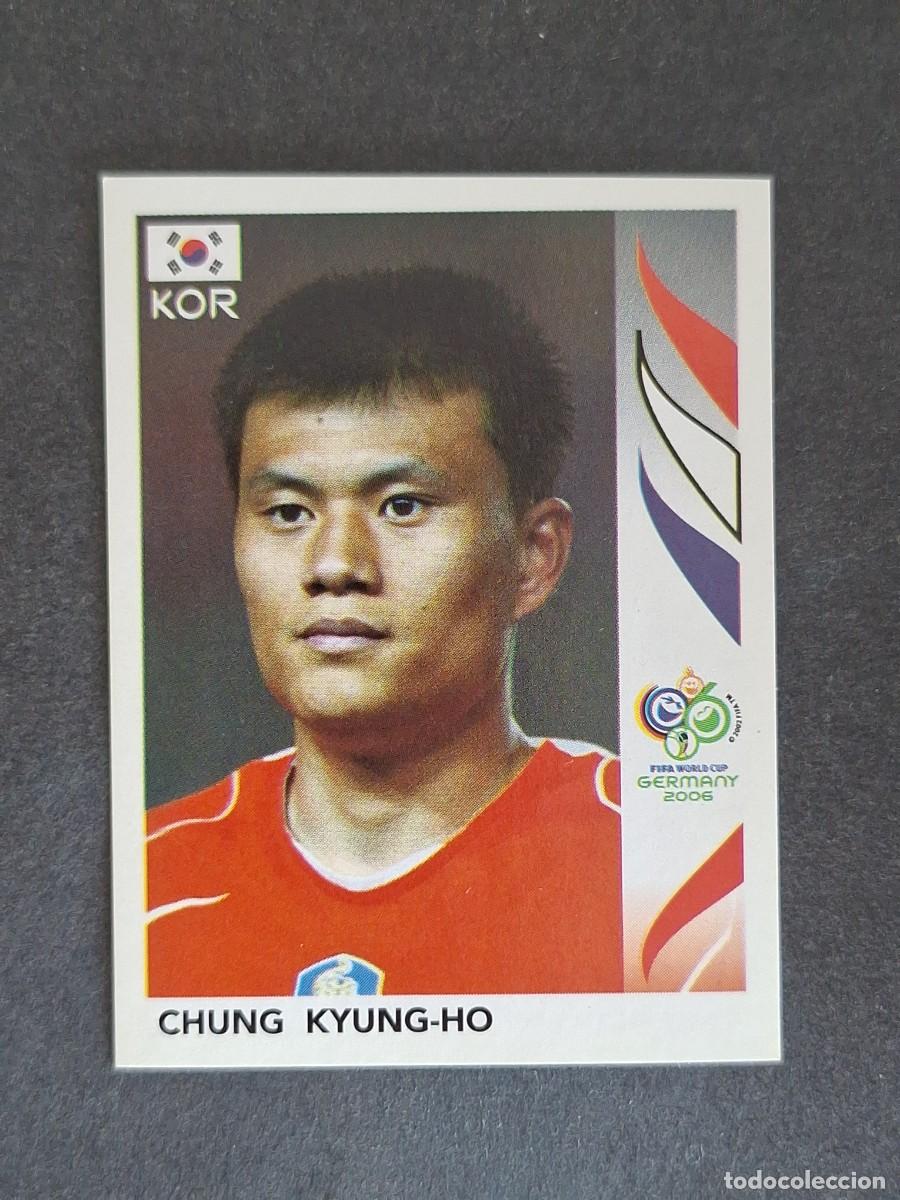 Cromos de F&uacute;tbol: L2 CHUNG KYUNG-HO SELECCION KOREA DEL SUR 510 PANINI MUNDIAL ALEMANIA 2006 NUNCA PEGADO SIN PEGAR