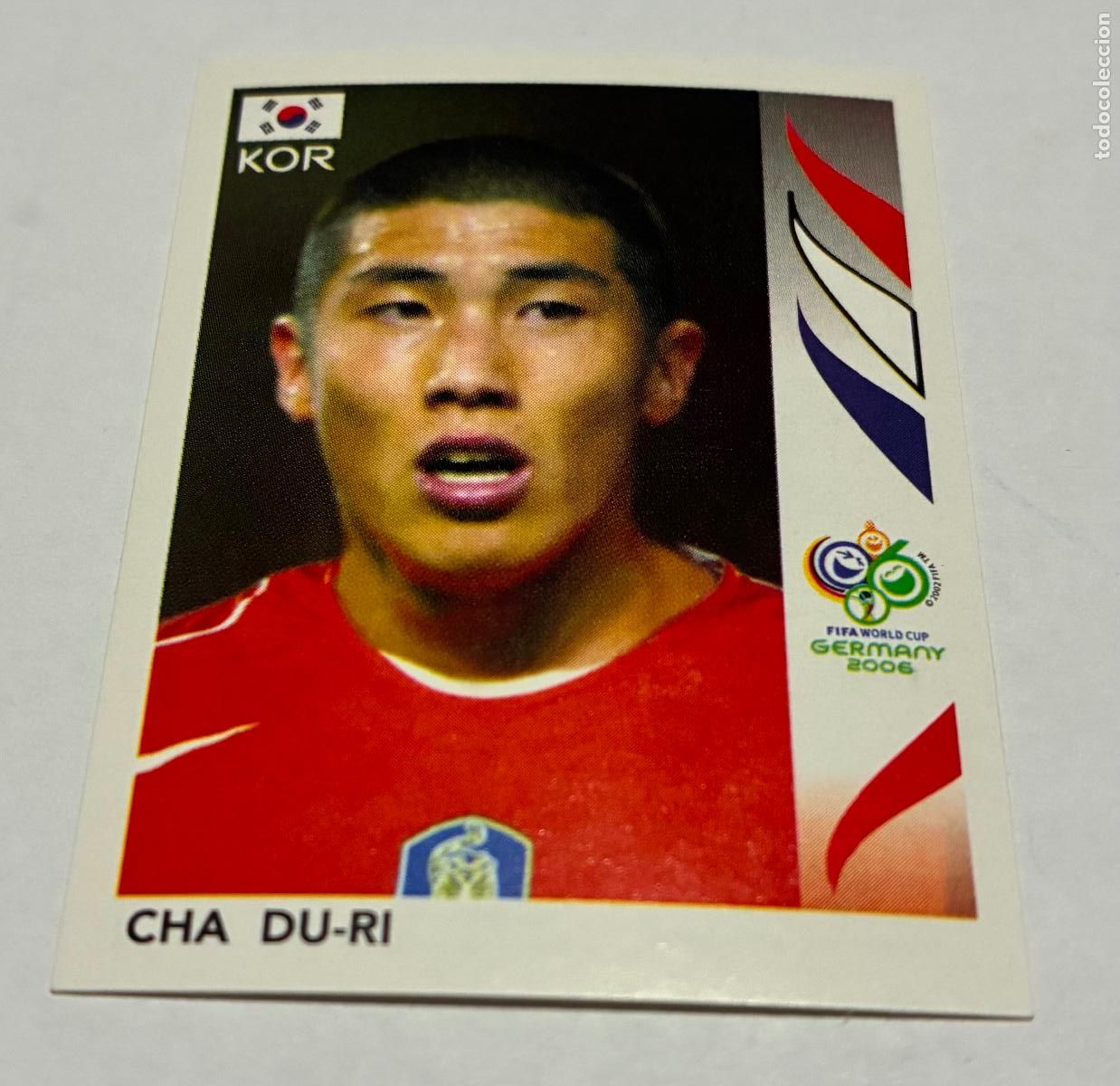 Cromos de F&uacute;tbol: CROMO FUTBOL MUNDIAL ALEMANIA 2006, PANINI, Numero 508, CHA DU-RI , Korea Sur