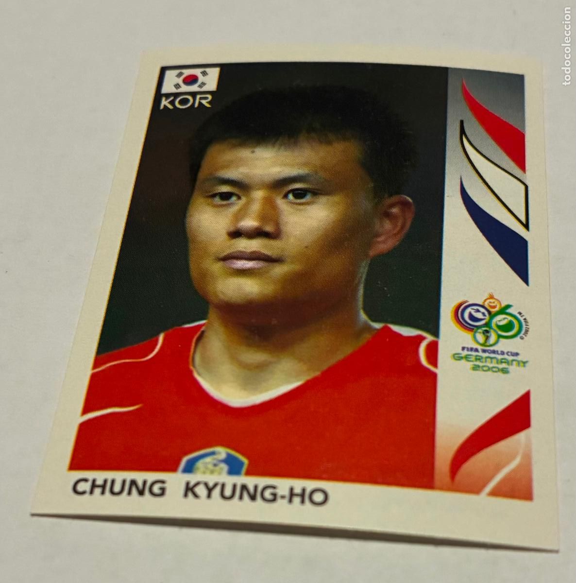 Cromos de F&uacute;tbol: CROMO FUTBOL MUNDIAL ALEMANIA 2006, PANINI, Numero 510, CHUNG KYUNG-HO, Korea Sur