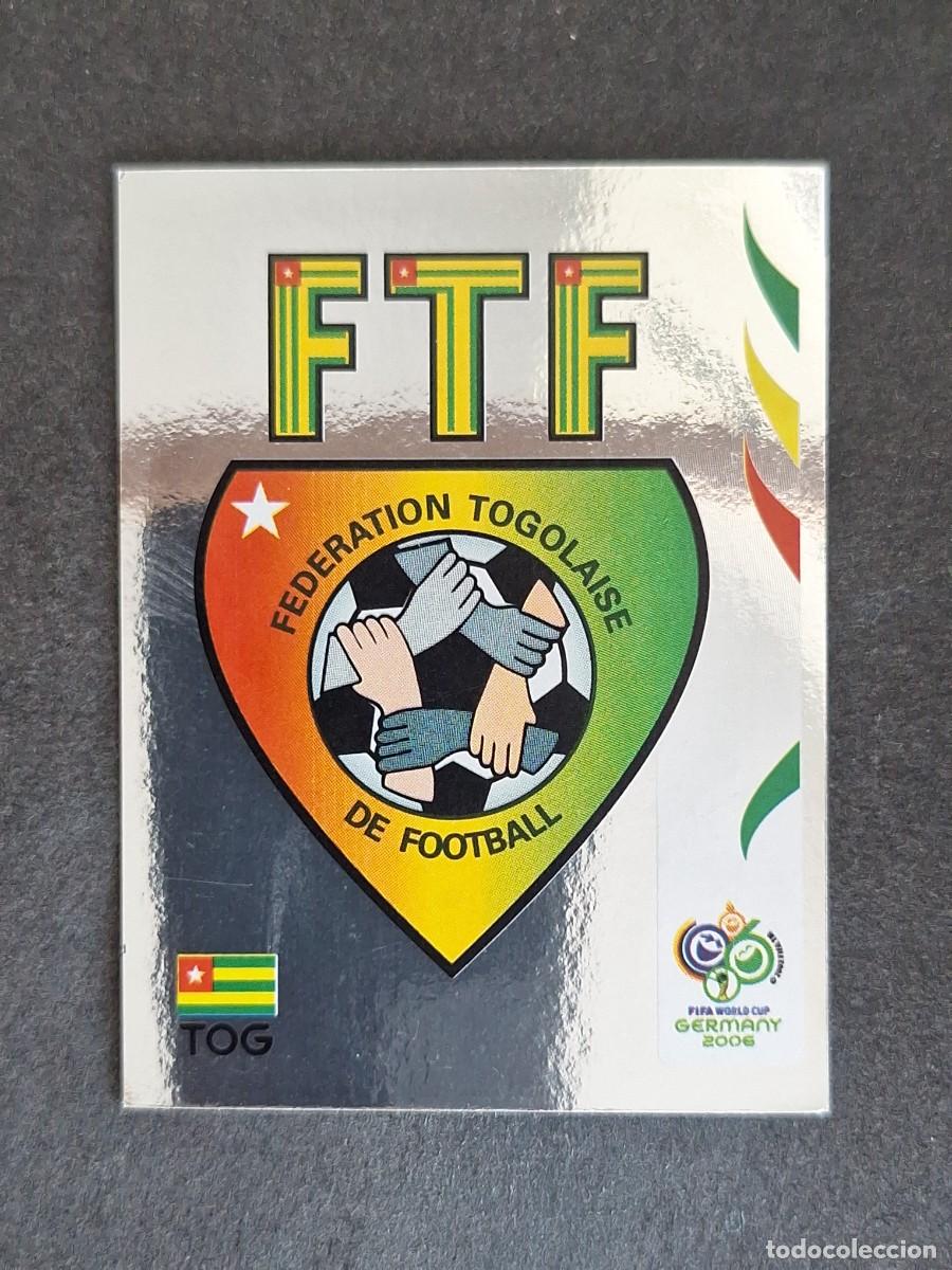 Cromos de F&uacute;tbol: L2 ESCUDO SELECCION TOGO 512 PANINI MUNDIAL ALEMANIA 2006 NUNCA PEGADO SIN PEGAR