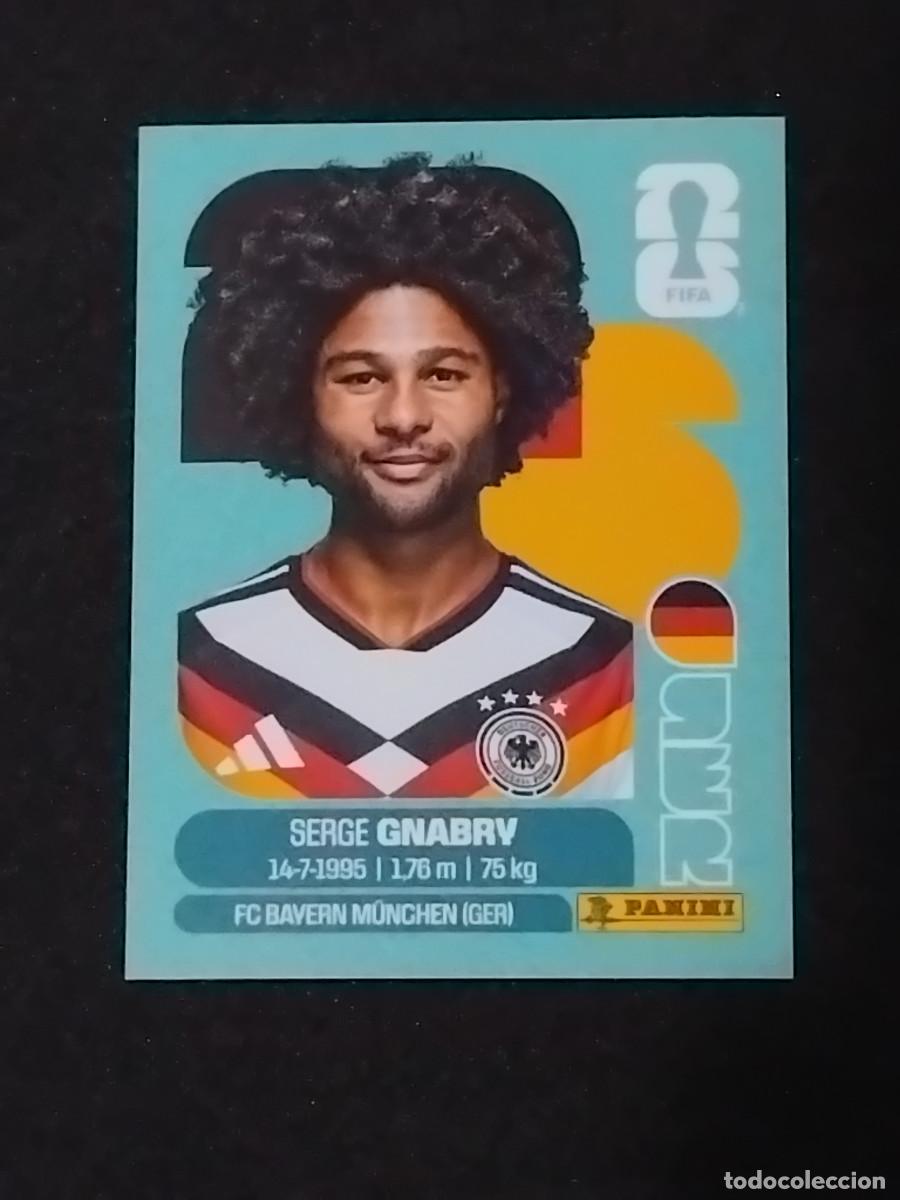 Cromos de F&uacute;tbol: SERGE GNABRY GER 16 - ALEMANIA - PANINI FIFA WORLD CUP 2026 - MUNDIAL 2026 STICKER WORLDCUP GERMANY