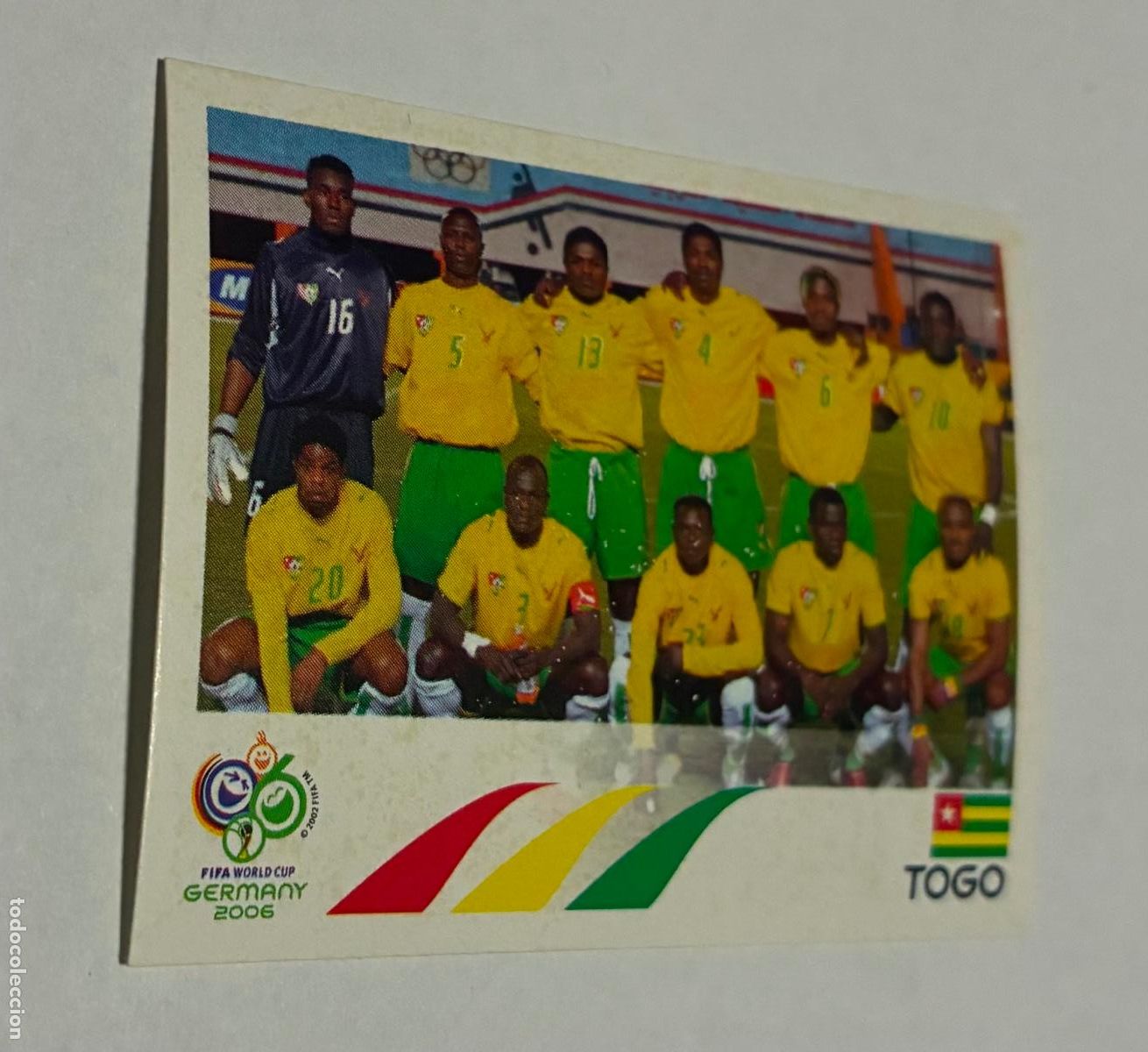 Cromos de F&uacute;tbol: CROMO FUTBOL MUNDIAL 2006 ALEMANIA, PANINI, Numero 511, ALINEACION TOGO