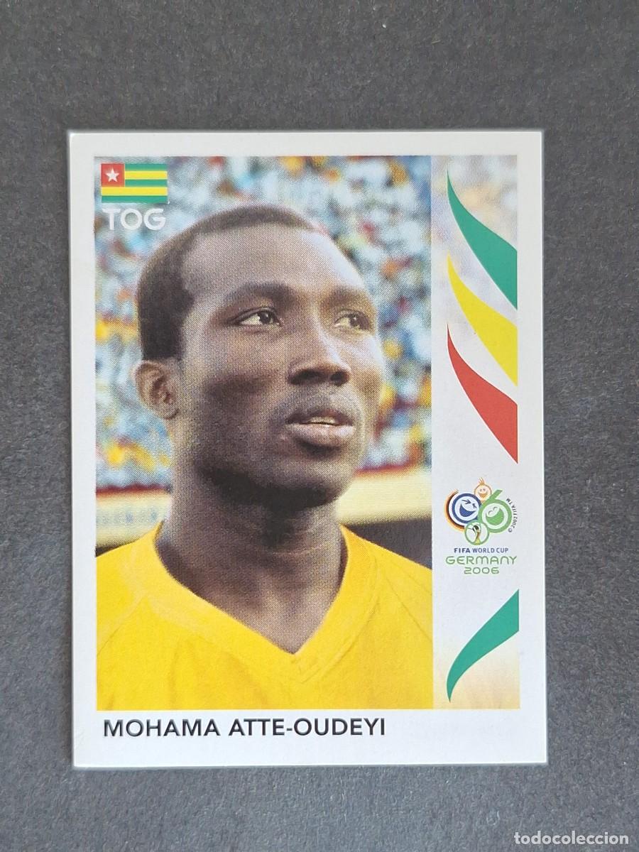 Cromos de F&uacute;tbol: L2 MOHAMA ATTE-OUDEYI SELECCION TOGO 516 PANINI MUNDIAL ALEMANIA 2006 NUNCA PEGADO SIN PEGAR